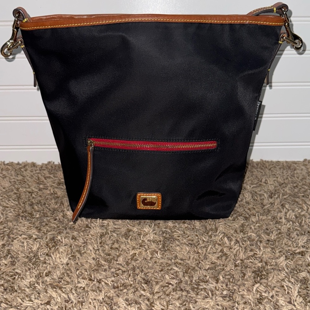 Dooney and Bourke Nylon Crossbody in Black